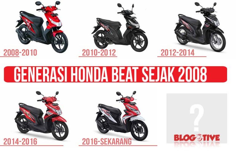 Generasi Honda BeAT dari Tahun ke tahun, Masa ke masa - BlogOtive