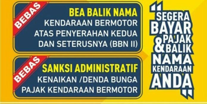 Ini Jadwal Pemutihan Pajak Kendaraan Jatim 2018, Gratis Balik Nama ...