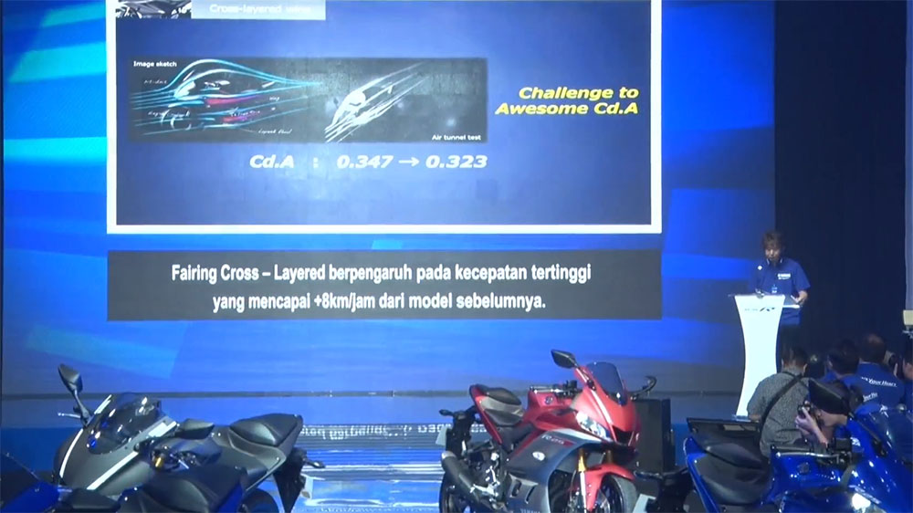 New Yamaha R25 terbaru lebih cepat 8 kmpj daripada sebelumnya meski mesinya sama